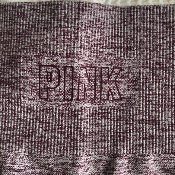PINK Victoria's Secret Seamless Ankle High Rise Yoga Leggings Size Medium - Picture 6 of 8